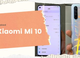 Xiaomi Mi 10 Leaked